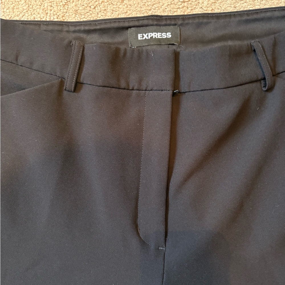 Express Black Skinny High Rise Trousers NWOT - Picture 5 of 6